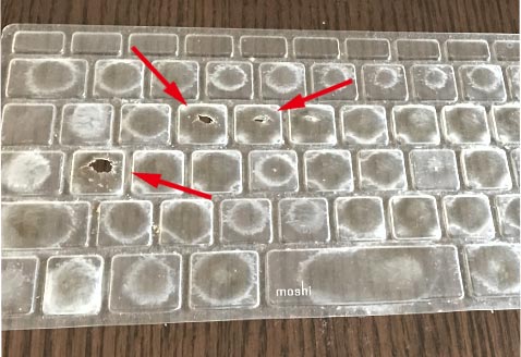 キーボードカバー１