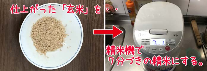 精米にする